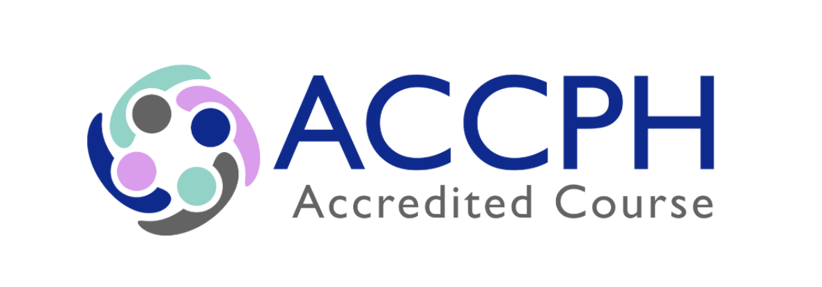 1. ACCPH Accredited Course long Logo